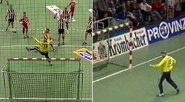 Geerken hielt nach seiner Einwechselung sofort den ersten Wurf