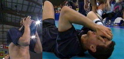 Bei den Deutschen flossen Tränen. Bei den Deutschen flossen Tränen.