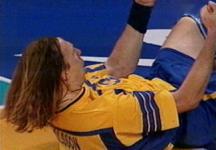 Wird er noch einmal in Sydney jubeln? Staffan Olsson hat eine Leistenverletzung... Wird er noch einmal in Sydney jubeln? Staffan Olsson hat eine Leistenverletzung...