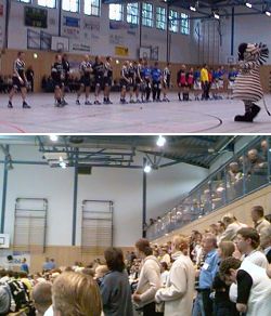 Die Bürger-Meister-Schadwinkel-Halle in Fockbek war ausverkauft. Die Bürger-Meister-Schadwinkel-Halle in Fockbek war ausverkauft.