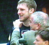 Pitti mit DHB-Präsident Strombach. Pitti mit DHB-Präsident Strombach.