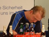 Trauerte dem verlorenen Punkt nach: Anders F�ltn�s.