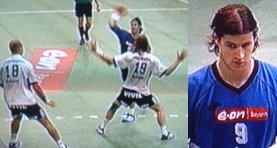 Tonci Valcic machte dem THW mit acht Toren das Leben schwer.