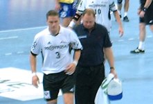 Sebastian Prei� verletzte sich in der 40. Minute.