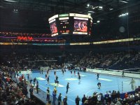 Riesenkulisse: 14200 Zuschauer - davon mehrere Tausend THW-Fans.