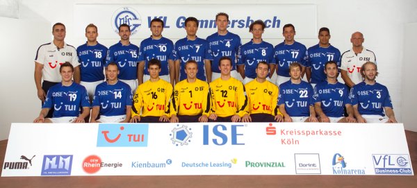 Hinten von links: Trainer Ratka, Kienbaum, Fog, Lapcevic, Yoon, Dragunski, von Behren, Burdet, Narcisse, Physiotherapeut Weiss; Vorne von links: Spatz, Mierzwa, Thys, Ege, Wiechers, Boskailo, Schumacher, Houlet, Ilper Hinten von links: Trainer Ratka, Kienbaum, Fog, Lapcevic, Yoon, Dragunski, von Behren, Burdet, Narcisse, Physiotherapeut Weiss; Vorne von links: Spatz, Mierzwa, Thys, Ege, Wiechers, Boskailo, Schumacher, Houlet, Ilper