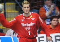 In der ersten Halbzeit machte Nationaltorhüter Carsten Lichtlein dem THW zu schaffen. In der ersten Halbzeit machte Nationaltorhüter Carsten Lichtlein dem THW zu schaffen.