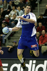 Wirft sich und Frankreich Richtung Halbfinale: Nikola Karabatic