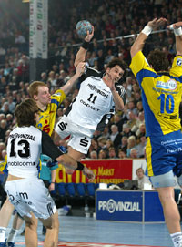 Adrian Wagner erzielte drei Treffer, davon einen aus dem R�ckraum.