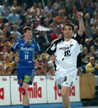 Der "Leit-L�we" der Zebras. Stefan L�vgren