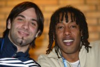 Alte Bekannte: Ivano Balic (CRO) und Jackson Richardson (FRA) Alte Bekannte: Ivano Balic (CRO) und Jackson Richardson (FRA)