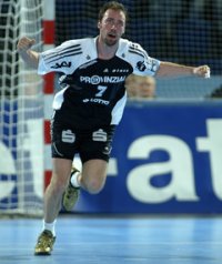 Vid Kavticnik machte sieben Tore in der 2. Halbzeit.