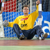 Nationaltorh�ter Carsten Lichtlein.