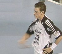 Dominik Klein erzielte drei Treffer, darunter ein Zaubertor zum 24:24 (43.). Dominik Klein erzielte drei Treffer, darunter ein Zaubertor zum 24:24 (43.).