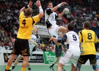 "Geburtstagskind" Kim Andersson steuerte sechs Tore zum Erfolg bei