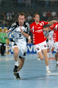 Vid Kavticnik erzielte sechs seiner neun Tore in der 2. H�lfte.