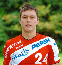 Der neue Spielmacher aus der Slowakei: Peter Kukucka. Der neue Spielmacher aus der Slowakei: Peter Kukucka.