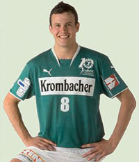 Im Blickfeld von Heiner Brand: Spielmacher Timo Salzer. Im Blickfeld von Heiner Brand: Spielmacher Timo Salzer.