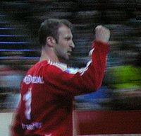 Thierry Omeyer  zeigte mit 17 Paraden erneut eine  starke Leistung.