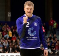 Joachim Bitter zeigte im deutschen Tor erneut eine gute Leistung. Joachim Bitter zeigte im deutschen Tor erneut eine gute Leistung.