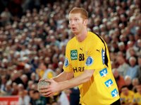 Karol Bielecki im Dress der Rhein-Neckar Löwen. Karol Bielecki im Dress der Rhein-Neckar Löwen.