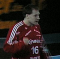 Gl�nzte mit 20 Paraden: Mattias Andersson.