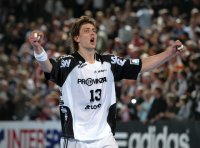 Unb�ndiger Siegeswille: Marcus Ahlm und der THW Kiel.