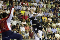 Vid Kavticnik traf aus allen Lagen und erzielte insgesamt sechs Treffer.