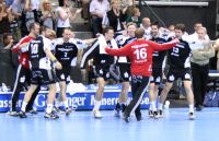 Jubel bei den Zebras �ber den 14. Meistertitel.