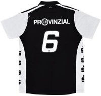 Rückseite des neuen schwarzen Fantrikot. Rückseite des neuen schwarzen Fantrikot.