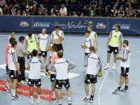 1.400 Fans verfolgten die �bungseinheit in der Sparkassen-Arena-Kiel.