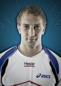 Kam von Hammarby IF (SWE): Kreisläufer Nicklas Grundsten. Kam von Hammarby IF (SWE): Kreisläufer Nicklas Grundsten.