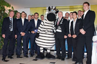 Der THW Kiel zu Gast bei Peter Harry Carstensen. Der THW Kiel zu Gast bei Peter Harry Carstensen.