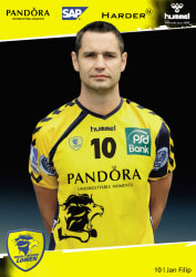 Nach acht jahren in Nordhorn nun ein Löwe: Rechtsaußen Jan Filip. Nach acht jahren in Nordhorn nun ein Löwe: Rechtsaußen Jan Filip.