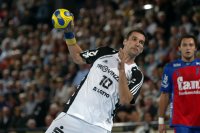 Erneut sicherer Siebenmetersch�tze: Stefan L�vgren.