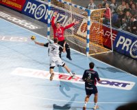 Vid Kavticnik erzielte f�nf Treffer im Auftaktspiel der Champions League.