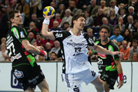 Marcus Ahlm �berzeugte im Hinspiel mit insgesamt zehn Treffern.