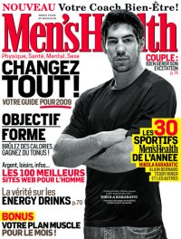 Nicola Karabatic auf dem Cover.