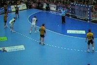 Vid Kavtictnik - hier beim Strafwurf - erzielte 5/1 Tore.