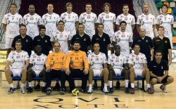 Das Team von BM Ciudad Real, erneut Gegner des THW im  Champions League-Finale.