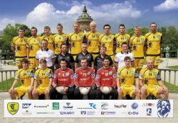 Das Team der Rhein-Neckar L�wen.