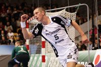 Kim Andersson bejubelt einen seiner f�nf Treffer.