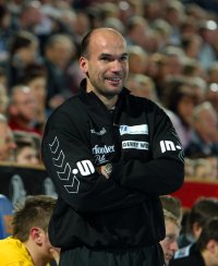 Wird am Saisonende durch Michael Roth (jetzt Gro�wallstadt) ersetzt: HSG-Trainer Volker Mudrow.