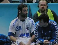 Ivano Balic war nach einem r�den Foul an Nikola Karabatic mit einer Zeitstrafe noch gut bedient.