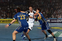 Kim Andersson erzielte seine  beiden Treffer im zweiten Durchgang.