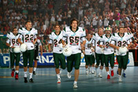 Der aktuelle THW-Kader um Kapitän Marcus Ahlm im Outfit der "Canes". Der aktuelle THW-Kader um Kapitän Marcus Ahlm im Outfit der "Canes".