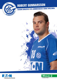 Kapitän Robert Gunnarsson wechselt zur nächsten Saison zu den Rhein-Neckar Löwen. Kapitän Robert Gunnarsson wechselt zur nächsten Saison zu den Rhein-Neckar Löwen.