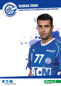 Vedran Zrnic, Silbermedaillengewinner von Wien, bleibt dem VfL bis 2012 treu. Vedran Zrnic, Silbermedaillengewinner von Wien, bleibt dem VfL bis 2012 treu.