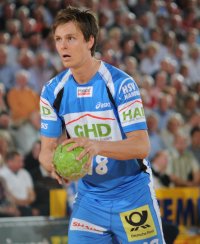 Bester Torsch�tze der Hansest�dter: Rechtsau�en Hans Lindberg.