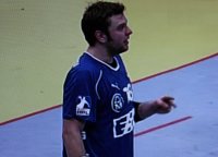 Nutzte die Abwehrschwächen des THW eiskalt aus: Robert Gunnarsson. Nutzte die Abwehrschwächen des THW eiskalt aus: Robert Gunnarsson.